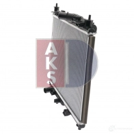 Радиатор охлаждения двигателя AKS DASIS TP MKD 4044455807407 1424598347 090154n - Изображение 4