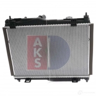 Радиатор охлаждения двигателя AKS DASIS TP MKD 4044455807407 1424598347 090154n - Изображение 9