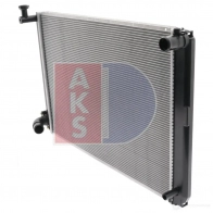 Радиатор охлаждения двигателя AKS DASIS V GZCF 210204n 871656 4044455458999 - Изображение 3