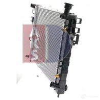 Радиатор охлаждения двигателя AKS DASIS U QEF4 874631 520020n 4044455458418 - Изображение 3