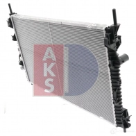 Радиатор охлаждения двигателя AKS DASIS GF 4A7 090155n 1437258163 - Изображение 11