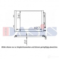 Испаритель кондиционера AKS DASIS 6109406 820246n 4044455345688 AV GZLG