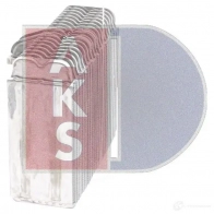 Испаритель кондиционера AKS DASIS 878314 820007n 4K8F 9LP 4044455343738 - Изображение 6