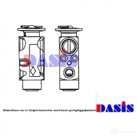 Расширительный клапан кондиционера AKS DASIS 4044455331360 3F6DB Q 840121n 878730