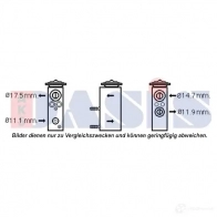 Расширительный клапан кондиционера AKS DASIS 878772 4044455502043 840183n H9HGF F