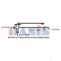 Расширительный клапан кондиционера AKS DASIS 878672 4044455330639 840006n S 2ZO5C