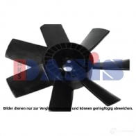 Крыльчатка охлаждения двигателя AKS DASIS 408029n 4044455453949 1BP 8XO6 583787046