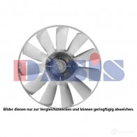 Крыльчатка охлаждения двигателя AKS DASIS 1423282443 268010n 4044455454373 O0XRLT 8