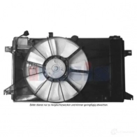 Вентилятор радиатора AKS DASIS 4044455552208 1 NBEHI Mazda 5 (CR) 2 2005 – 2010 118032n