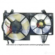 Вентилятор радиатора AKS DASIS 4044455011873 Mitsubishi Carisma 1 (DA) Седан 2.0 16V GT EVO VI/VII 280 л.с. 1999 – 2006 LCW 6TM 228031n