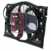 Вентилятор радиатора AKS DASIS 5QX 2T 4044455012856 Bmw 3 (E46) 4 Кабриолет 2.5 325 Ci 192 л.с. 2000 – 2007 058048n