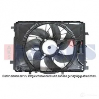 Вентилятор радиатора AKS DASIS 4044455555926 Mercedes C-Class (W204) 3 Седан 6.2 C 63 AMG (2077) 457 л.с. 2008 – 2014 0 JGUUD 128174n