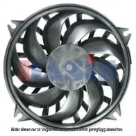 Вентилятор радиатора AKS DASIS Peugeot 307 1 (3E, PF2) Универсал Break 1.6 HDi 110 109 л.с. 2004 – 2008 K85W YW 4044455016564 168039n
