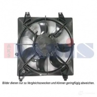 Вентилятор радиатора AKS DASIS 568059n 875182 Y2SD 2 4044455556213