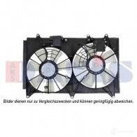 Вентилятор радиатора AKS DASIS 868899 4044455556084 118083n OW 3GW
