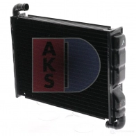 Радиатор печки, теплообменник AKS DASIS 872522 7QY HJ 279000n 4044455270171 - Изображение 2