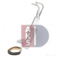 Радиатор печки, теплообменник AKS DASIS 069015n C1U0 MM 1437273379 - Изображение 6