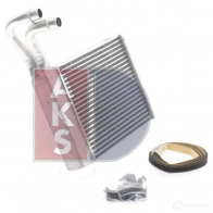 Радиатор печки, теплообменник AKS DASIS 069015n C1U0 MM 1437273379 - Изображение 15