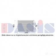 Радиатор печки, теплообменник AKS DASIS 089018n RTGI F05 Fiat Bravo (198) 2 Хэтчбек 2.0 D Multijet 165 л.с. 2008 – наст. время 4044455500698