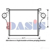 Интеркулер AKS DASIS 407140n TBWD4R W 873538 4044455294610