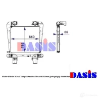 Интеркулер AKS DASIS 6108782 ZT CN7 4044455296706 467016n