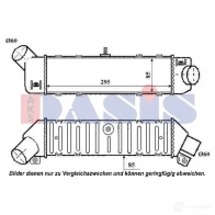 Интеркулер AKS DASIS PY HFETD Seat Ibiza (6K) 2 1993 – 2002 4044455296478 327001n