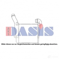 Интеркулер AKS DASIS 6 75TC9V 4044455587408 177021n 878269568