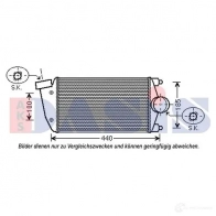 Интеркулер AKS DASIS 4044455540410 8T1 DON3 177011n Porsche 911 (997) 4 Купе 3.6 Turbo 480 л.с. 2006 – 2009