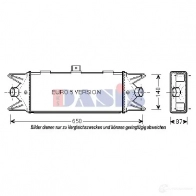 Интеркулер AKS DASIS O 8XOL 407006n 873520 4044455463573