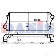 Интеркулер AKS DASIS 4D1 MG 4044455499275 872581 287011n