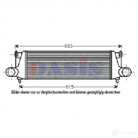 Интеркулер AKS DASIS B 4RV9N0 4044455463412 487029n Audi TT (8J3) 2 Купе 2.5 Rs Quattro 340 л.с. 2009 – 2014