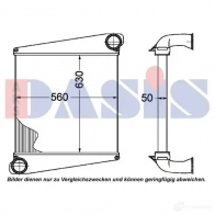 Интеркулер AKS DASIS 872578 M6 QTEA 287007n 4044455499244