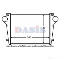 Интеркулер AKS DASIS 407009n AUP GMR 4044455470311 873523