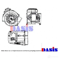 Моторчик печки, вентилятора AKS DASIS 870740n GZU ZND 4044455349761 880543