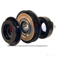 Шкив компрессора кондиционера AKS DASIS 4044455373636 1063965100 454X 6J 851462n
