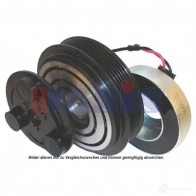 Шкив компрессора кондиционера AKS DASIS 1423288143 WK94 N 852354n 4044455526810