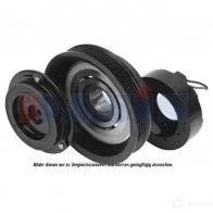 Шкив компрессора кондиционера AKS DASIS 852494n 1423288192 4044455537229 H9 M8N7S