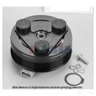 Шкив компрессора кондиционера AKS DASIS CV J05 4044455370635 850405n 1423287627