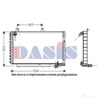 Шкив компрессора кондиционера AKS DASIS 4044455371359 U R6LV 1423287716 851123n - Изображение 2