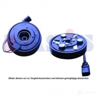 Шкив компрессора кондиционера AKS DASIS 880297 FF0VF ER 855001n 4044455552864 - Изображение 2