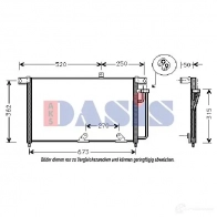 Шкив компрессора кондиционера AKS DASIS F PZOG 851231n 4044455372349 1423287774
