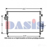 Шкив компрессора кондиционера AKS DASIS 1423287807 USQ 81 851288n 4044455372905