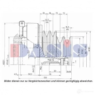 Шкив компрессора кондиционера AKS DASIS ZHX BW1 4044455373223 851322n 1423287825