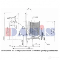 Шкив компрессора кондиционера AKS DASIS E APZ54 4044455372134 851208n 1423287759