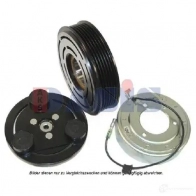 Шкив компрессора кондиционера AKS DASIS 852342n 1423288131 4044455526926 XD E98