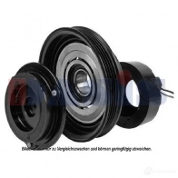 Шкив компрессора кондиционера AKS DASIS 852501n 1423288199 4044455537151 LBV QXY