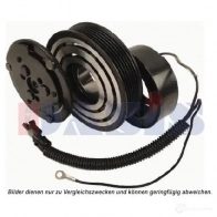 Шкив компрессора кондиционера AKS DASIS 852241n 1423288045 4044455525547 GB MM7