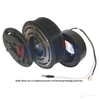Шкив компрессора кондиционера AKS DASIS 1423288083 4044455525073 852292n G4IQ X2Q