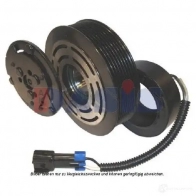 Шкив компрессора кондиционера AKS DASIS 4044455525424 XUO J1R7 1423288056 852254n