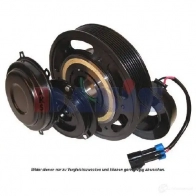 Шкив компрессора кондиционера AKS DASIS 50UAPI V 1423288066 852265n 4044455525325